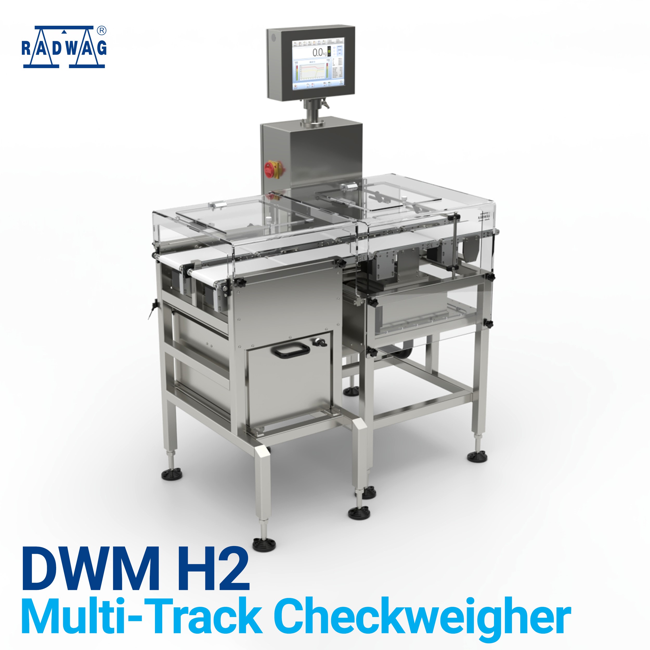 RADWAG DWM H2 Multi-Track Checkweigher